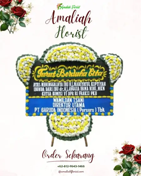 Papan Bunga Duka Rangi Mulya